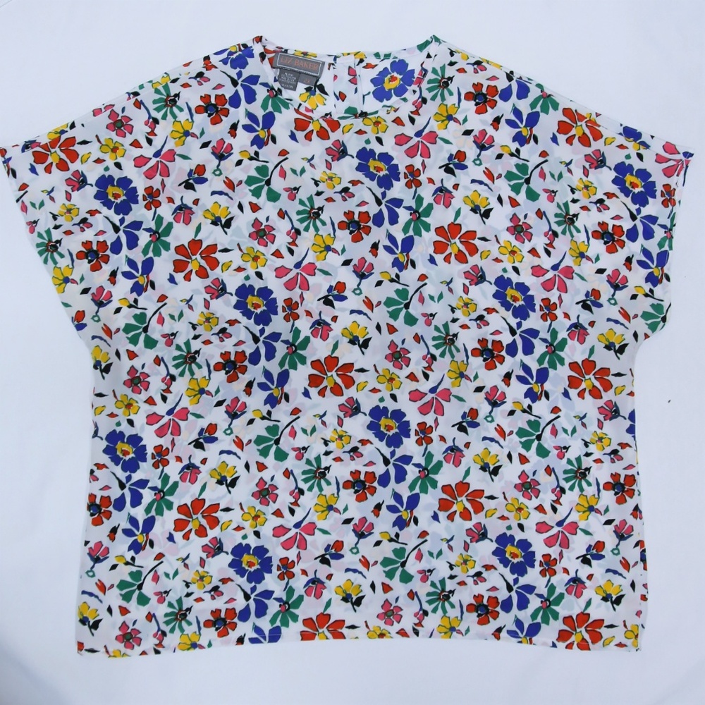 Liz Baker Women's Plus Size 2X Floral Top